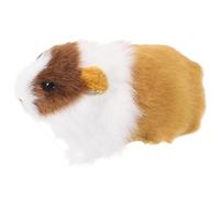 Obelunrp Guinea Pig Stuffed Animals 4.7x2.4x2.8 Inch Cute Soft Guinea Pig Toys for Kids Realistic Plush Animal Toy Faux Fur Hamster Toy Decor for Boys Girl Themed Party Supplies, Plush