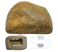 Obelunrp Hide A Key Outside Realistic Spare Key Hider Rock Weather Resistant Hide A Key Rock Fake Rock with Secret Compartment Keep Key Safe for Landscape Yard, Key Hiders Outside