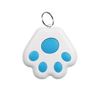 Obelunrp Mini Cat Dog Gps Tracker, Cat Collar Tracking Locator, 5.0 Wireless Anti Lost Cat Collar for Pets Kids Key Luggage Wallet (Blue)