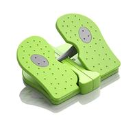 Obelunrp Mini Stepper, Under Desk Foot Stepper Exercise Machine, Foldable Fitness Stair Stepper, Exerciser Foot Pedal, Leg Workout Trainer for Stretch Calf Muscles (Green)