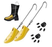 Obelunrp Professional Boot Stretcher 1 Pair, Wooden Expander for Wide Feet, Easily Adjusts Width on Men/Women Boots