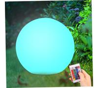 Obelunrp Solar Globe Lights Outdoor, 30cm/11.8inch Color-changing Solar Ball Lights with Remote Control, Waterproof Garden Landscape Decorative Lamp, Solar Balls Lights for Outside Lawn Yard Pond