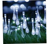 Obelunrp Solar Meteor Shower Lights Outdoor 16.4ft 20 LED Solar Christmas Lights Outdoor Waterproof for Garden Yard Decorations, Xmas Decor