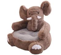 Obelunrp Trend Elephant Toddler Chair|Kids Sofa Plush Elephant Play Sofa Cute Animal Snuggle Kids Armchair Soft Cartoon Toddler Sofa for Baby Bedroom Furniture Home Decor