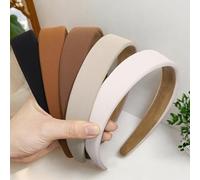 obeoby Headbands for Women, 5Pcs Trendy Non Slip Headband Cute Head Bands Fashion Hard Head Hair Accessories for Girls Women Gifts