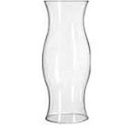 Oberstdorfer Glashütte Large glass cylinder clear mouth-blown decorative opening at the bottom and top approx. 9 cm, height approx. 22 cm, diameter centre 10 cm.