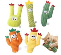 Obesntln Catnip Toys for Cats Cactus Catnip Cute Stuffed Animals