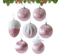 Obesntln Christmas Baubles, Christmas Baubles Set | Shatterproof Ball Ornaments Pendant - Classic Holiday Party Decor for Wedding and Wedding Decorations