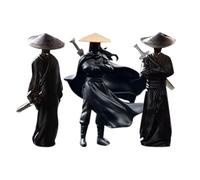 Obesntln Dashboard Ornament, Car Ornaments for Dashboard | 1.18 Inch Chinese Knight Center Console Decoration - 3 Pieces Resin Sculptures for Car Decorations