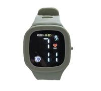 Obesntln Digital Watch for | Square Wristwatches with Colorful LED Display, Silicone Waterproof Watch, Educational Toys, Birthday for Girls Aged 3-10 Years Old