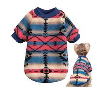 Obesntln Dog Pullover Winter Coat - Thick Puppy Pullover Sweatshirt - Thick Warm Dog Coat Soft Puppy Sweater National Style For Large Cat, Small Dog, Medium Dog