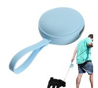 Obesntln Dog Treat Bag for Training - Silicone Soft Pouch Bag, Waterproof Machine Washable Material, Zipper Closure Security, Portable Snack Pack Holder | Treats Dry Meat for Walking