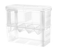 Obesntln Fish Isolation Box | Acrylic Fish Tank Hatching Incubator Isolation Box - Transparent Hatching Box with Suction Cups for Guppy, Clownfish, Small Fishes