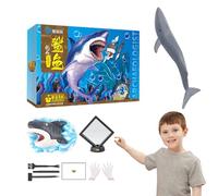 Obesntln Fish Science Kit, Fish Discovery Kit, Science Education Kit - Learning and Education Toys, Fish Life Digging Kit, Science Adventure