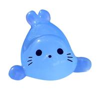 Obesntln Glow in the Dark Resin Marine Animals Glow in the Dark Animal Figurines - Seal, Cute Miniature Resin Figurines, Luminous Seal, Fairy Garden, Decor