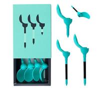 Obesntln Golf Tees Bulk - Petal Shape Trainer Accessories - Tall Golf Tees - for Men, Women, Athlete, Lovers, Course, Lawn, Swing Rod Practice, Indoor