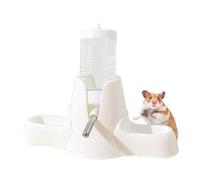 Obesntln Hamster Water Bottle Stand, Automatic Hamster Feeder, Hamster Water Bottle, Gerbil Water Dispenser, Leak-proof Water Bottle Fountain Holder with Stand for Dwarf Hamsters