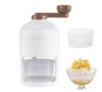 Obesntln Ice Machine, Manual Ice Shaver, Snow Cone Machine with Ice Mold | Small Household Helicopter, Portable Solid Water Circuit Breaker for Home Use