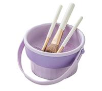 Obesntln Makeup Brush Cleaner Mat - Silicone Makeup Brush Washing Mat | Silicone Makeup Brush Drying Basket for Makeup Brushes Sponges
