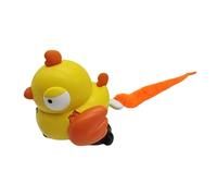 Obesntln Rolling Cat Toy - Wind Up Bird Shape Exercise Enrichment - Stimulating Cat Toys with Tail - for Kitchen Living Room Home Apartment Post-Meal Activity Boredom Prevention Mental Stimulation