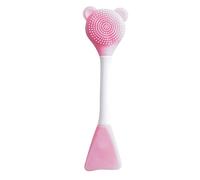Obesntln Silicone Cat Chin Brush - Manual Scrubber Brush for Cats - Lightweight Design Soft Chin Brush for Face, Jaw, Chin, Gums, and Tongue Cleaning
