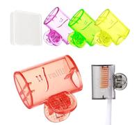 Obesntln Toothbrush Head Cover, Electric Toothbrush Cover Caps, 4 Pieces Toothbrush Cover Clips, Protective Clip Case for Home, Bathroom, Travel, Business, yellow, see description, See description