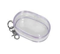 Obesntln Transparent Charging Cable Storage Bag, Data Cable Storage Bag, Transparent Storage Box for Portable Earphones, Transparent Storage Box for, purple, Se référer au descriptif, Refer to