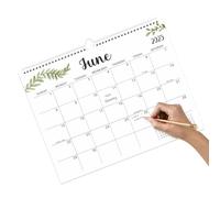 Obesntln Wall Calendars 2025,2025 Monthly Wall Calendar - Sheets Monthly Calendars,Simple Paper Monthly Wall Calendar January 2025 to June 2026, 14.7 x 11.5 Inch Planning
