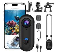 OBEST Action Camera,4K Thumb Body Cam,Shooting with Image Stabilization