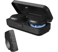 OBEST Bluetooth Headset For Motorcycle, Bluetooth 5.3, Wireless Hands-Free, Noise Reduction Function, Unique Motorcycle Helmet, With Charging Box And Remote Control (31854)