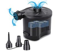 OBEST Electric Air Pump, Battery Powered, Portable USB Mini Inflator/Deflator for Inflatables, Mattress, Pool, Outdoor Pool, Boat