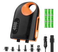 OBEST Electric SUP Pump Rechargeable Paddle Board Pump 20PSI High Pressure, 18000MAH SUP Pump with Inflation/Deflation, 12V Auto-Off Portable Inflatable Pump Type C for Kayak, Wing, Tent, Boat, Bag