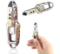 OBEST Fidget Slider for Adults - Handheld Metal Rocket Magnetic Push Slider, Unique Necklace Pendant EDC Sensory Toy for Teens, Stress and Anxiety Relief, Desk Toy, Hand Spinner