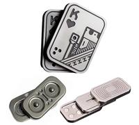 OBEST Fidget Slider Toy EDC Adult Fidget Toys ADHD Autism Sensory Toys Three Forms Anxiety Stress Relief Toys Office Desk Toys Cool Stuff for Boyfriend and Father