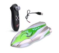 OBEST Mini Remote Control Boat for Pools, Baths, Lakes with Bright Light, RC Boat with Stunt and Roll, Multidirection and Adjustable Speeds Waterproof for Kids Adults for Boys Girls