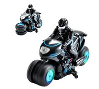 OBEST RC Motorcycle, 2.4G Kids Remote Control Stunt Spinning Toy Car, 360° Rotating Air Gesture Off-Road High Speed Rotation Drift