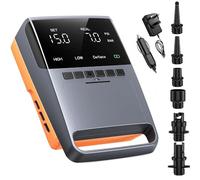 OBEST Rechargeable Paddle Board Pump 13500mAh, 20PSI High Pressure Portable Cordless Electric SUP Air Pump with 12V DC Car Connector for Inflatable Boat, Kayak, Air Tent