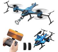 OBEST Remote Control Helicopter with HD 1080P Camera, 2.4GHz Foldable RC Drone with Obstacle Avoidance, Dual Batteries, 360° Flips,One-Key Takeoff/Landing, Kids Toy Quadcopter for Boys & Girls