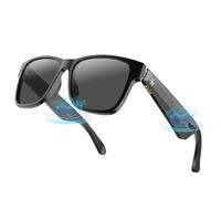 OBEST Smart Audio Glasses with Bluetooth Speaker,Intelligent Audio Sunglasses, Voice Control and Open Ear, Voice Alarm, UV Protection, Voice Navigation, Suitable for Outdoor Sports,Waterproof