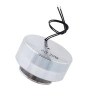 Obetuens 2 Inch 50mm Resonance Vibration Speaker,Full Frequency Surface Transducer Exciter Loudspeaker,Strong Bass Audio Shaker Driver,Steel Round Portable Sound Amplifier for MP3 MP4 (8Ω 20W)