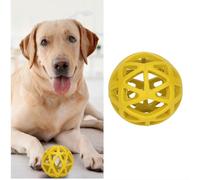 Obetuens Dog rubber hollow ball,Dog chewing ball toy,toy is firm with high toughness,for exercising your pet in the outdoors,for grinding teeth,for long term pet play (Large)