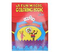 Obetuens Magician Props, Easy Learn Paper Magician Coloring Book, Cartoon Image Performance Props for School Gala, Nightclubs, Performances, Parties