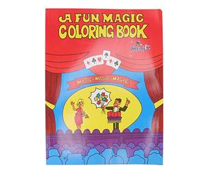 Obetuens Magician Props, Easy Learn Paper Magician Coloring Book, Cartoon Image Performance Props for School Gala, Nightclubs, Performances, Parties