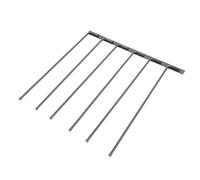 Obetuens Saddle Blanket Rack Iron Heavy Duty, 180 Degree Swing Out Wall Mount 6 Hooks Horse Pad Holder For Your Horse Blankets And Saddle Pads
