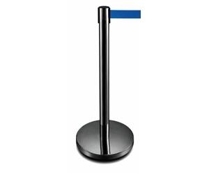 Obex Barriers Stainless Steel Blue Belt Post