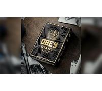 Obey Gold Edition Playing Cards by theory11