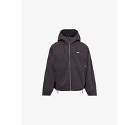 Obey Mens Obey Vista Hooded Cotton-Blend Jacket Black XL