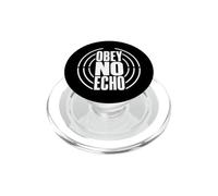 OBEY NO ECHO Critical Thought Original Voice PopSockets PopGrip for MagSafe