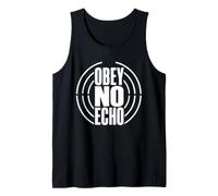 Obey NO Echo Critical Thought Original Voice Tank Top