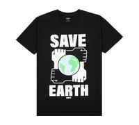Obey Save Earth F T-shirt Black
